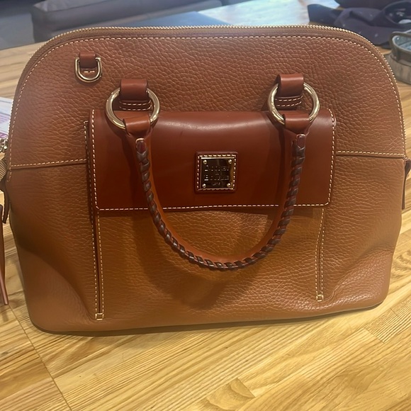 Dooney & Bourke Aubrey TSV Satchel - Picture 1 of 6